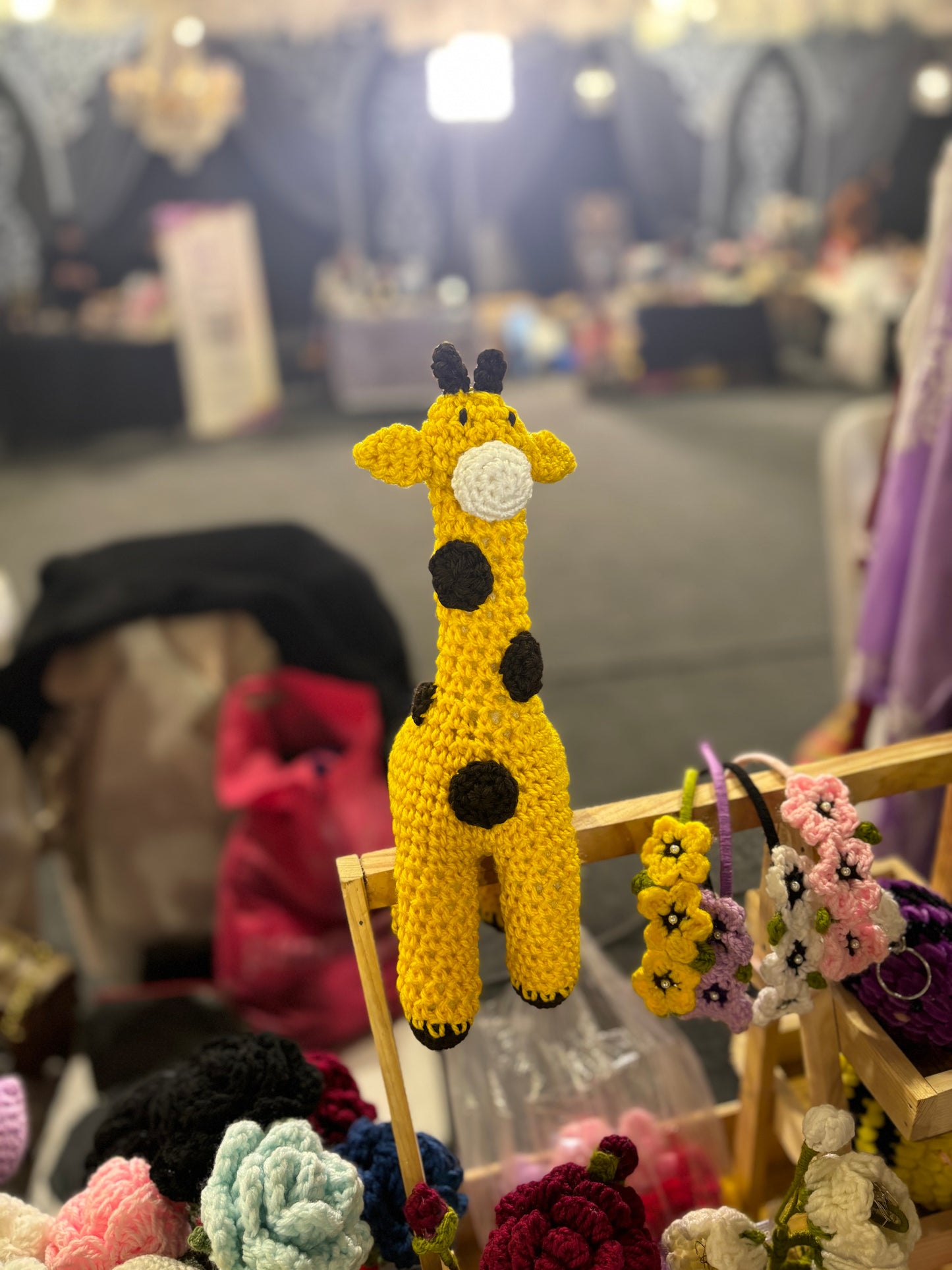 Crochet giraffe