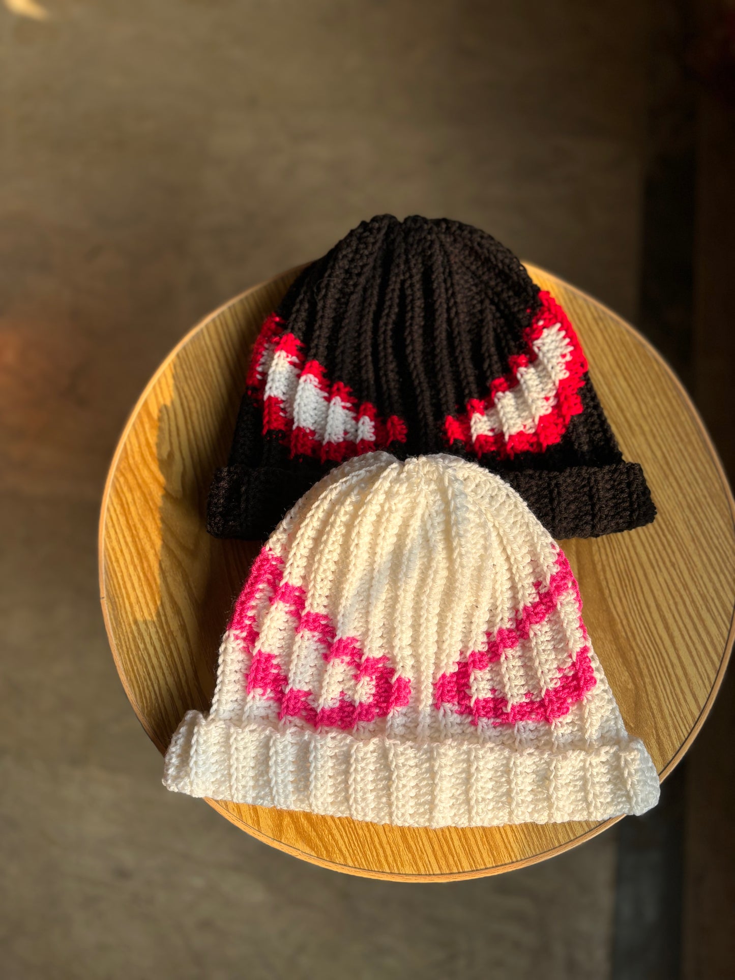 Crochet spiderman beanie