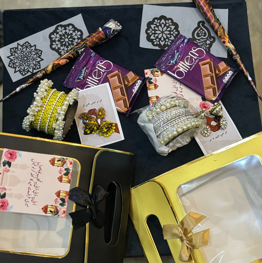 Black / golden Eidi hamper