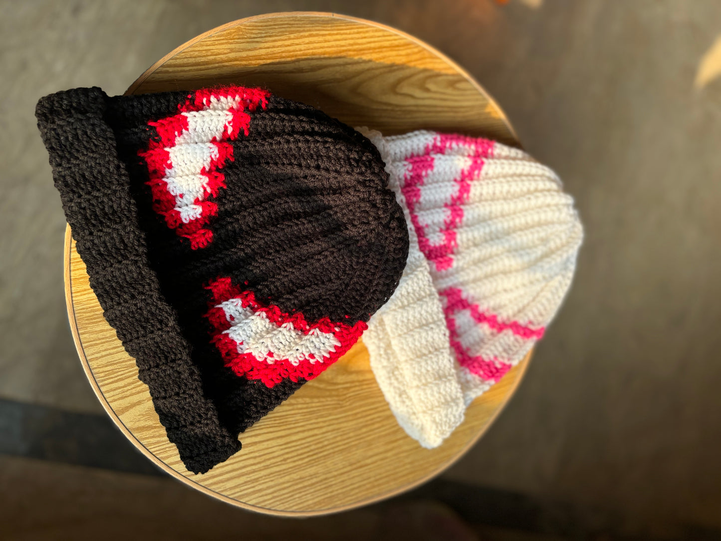 Crochet spiderman beanie