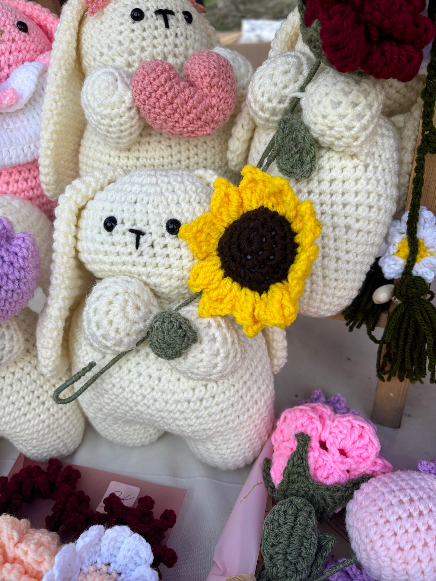 Crochet bunnies