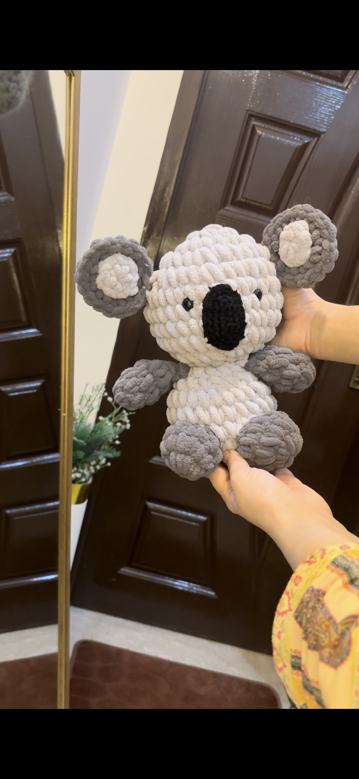 Crochet plush Koala