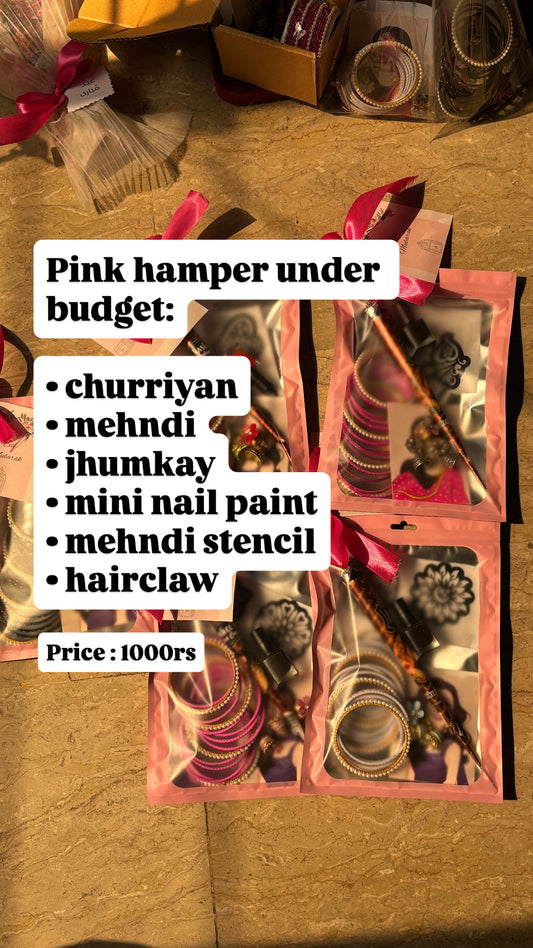 Pink eidi hampers