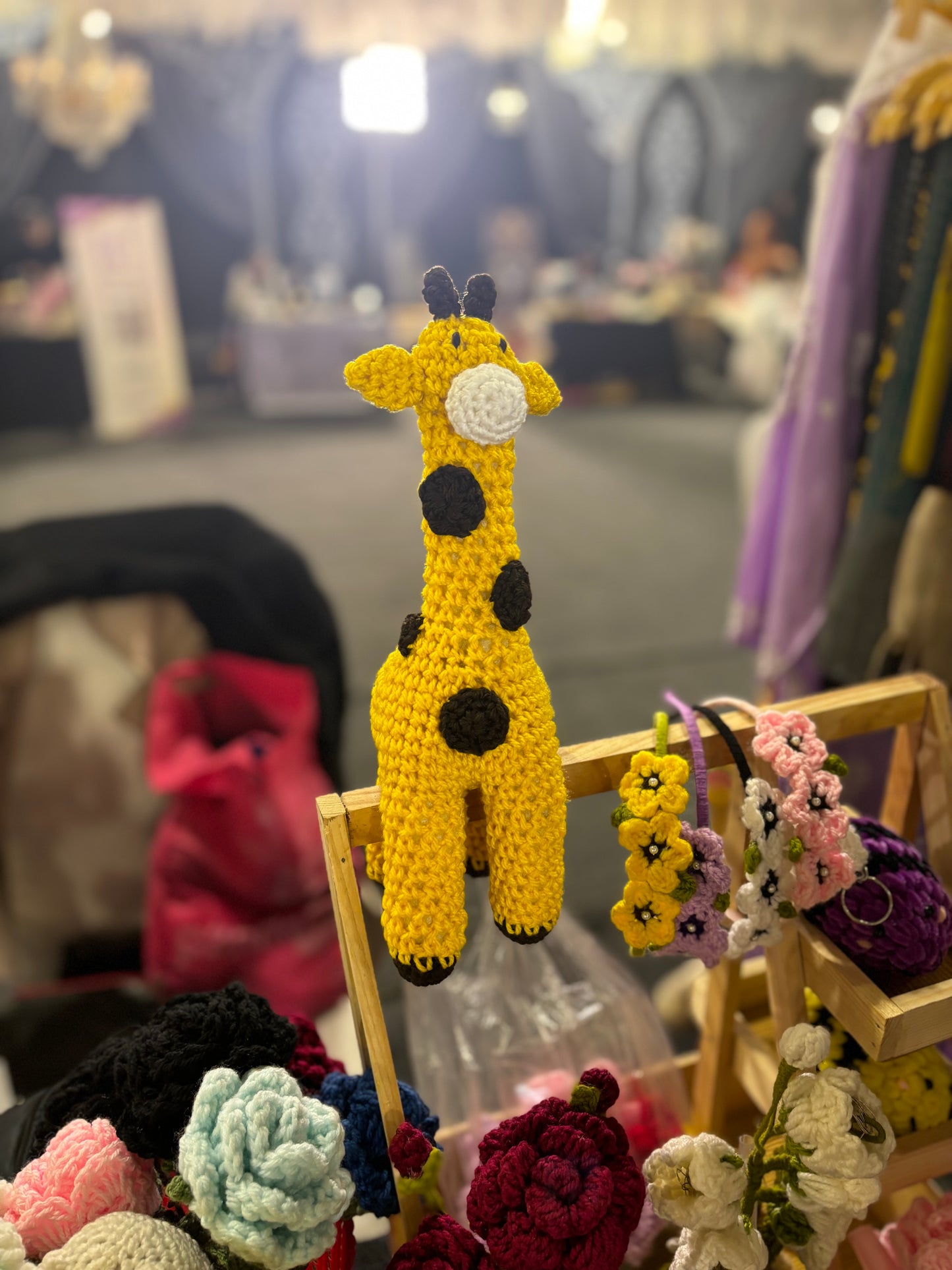 Crochet giraffe