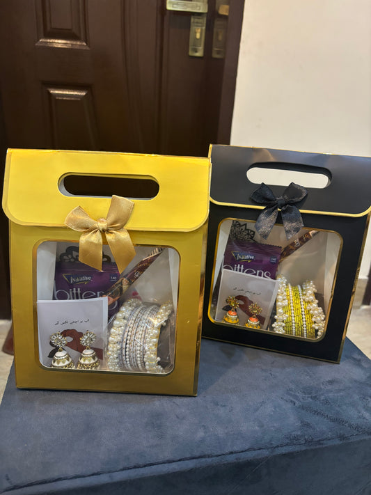 Black / golden Eidi hamper