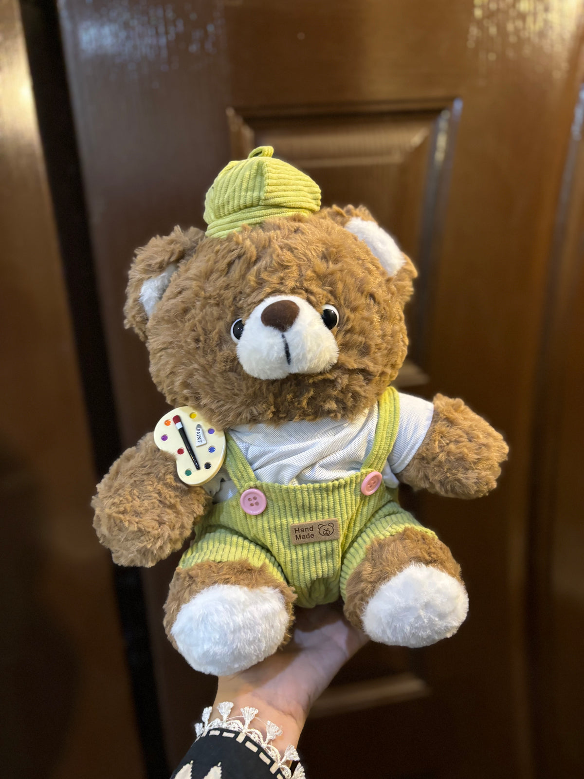 Painter Bear and bunny