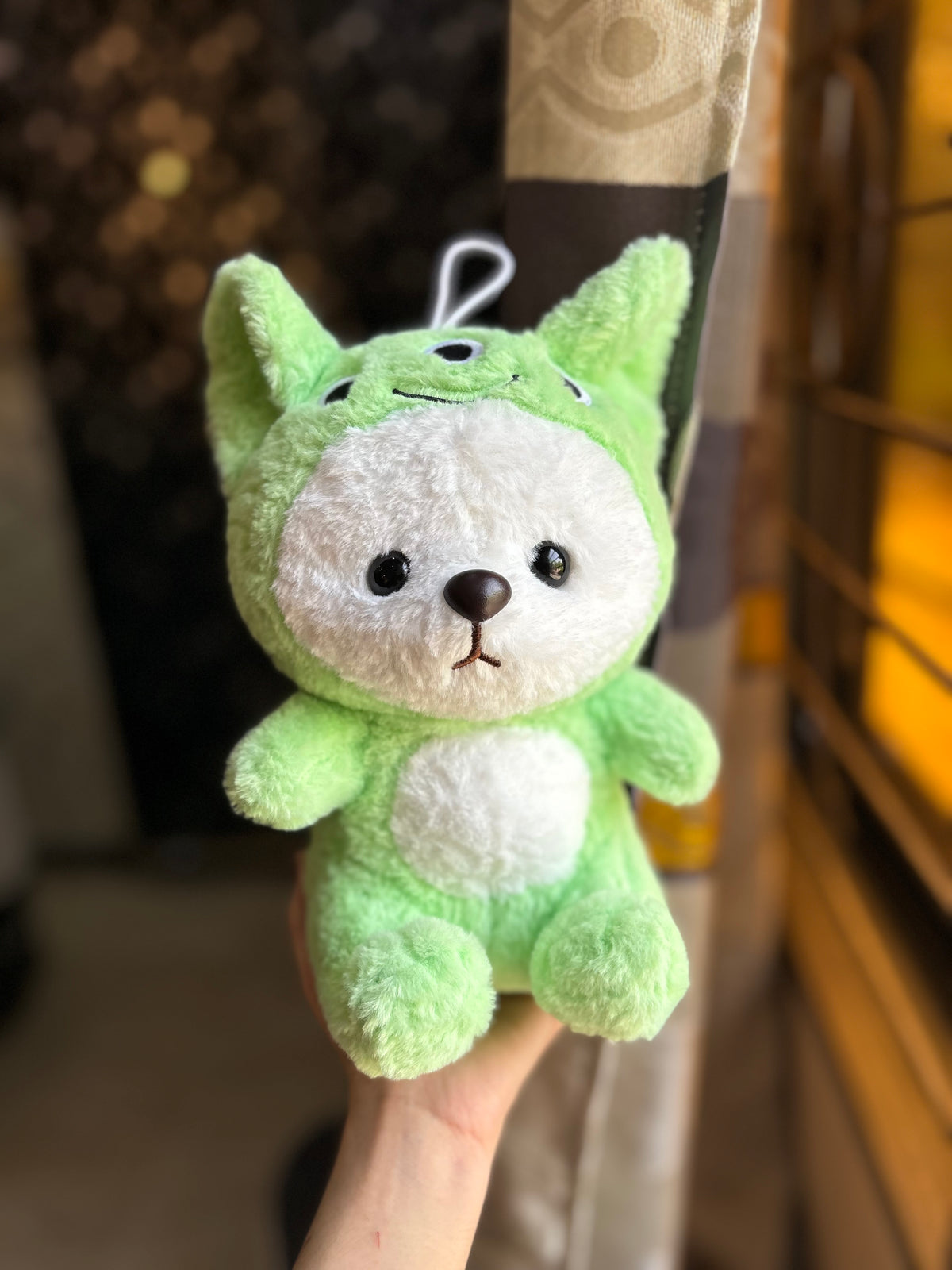 Alien & pikachu plushie