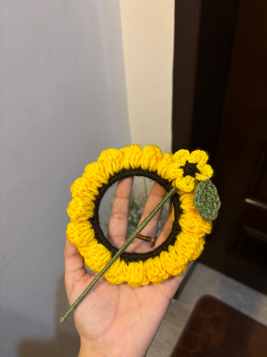 Crochet Joda bun stick