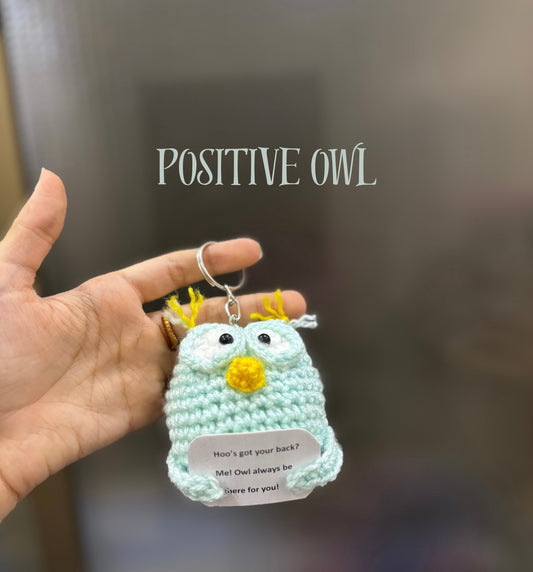 Crochet positive owl