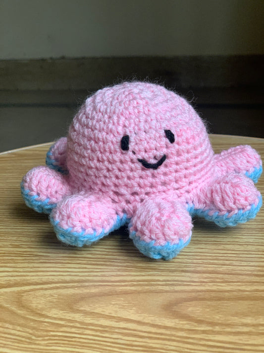 Crochet reversible octopus