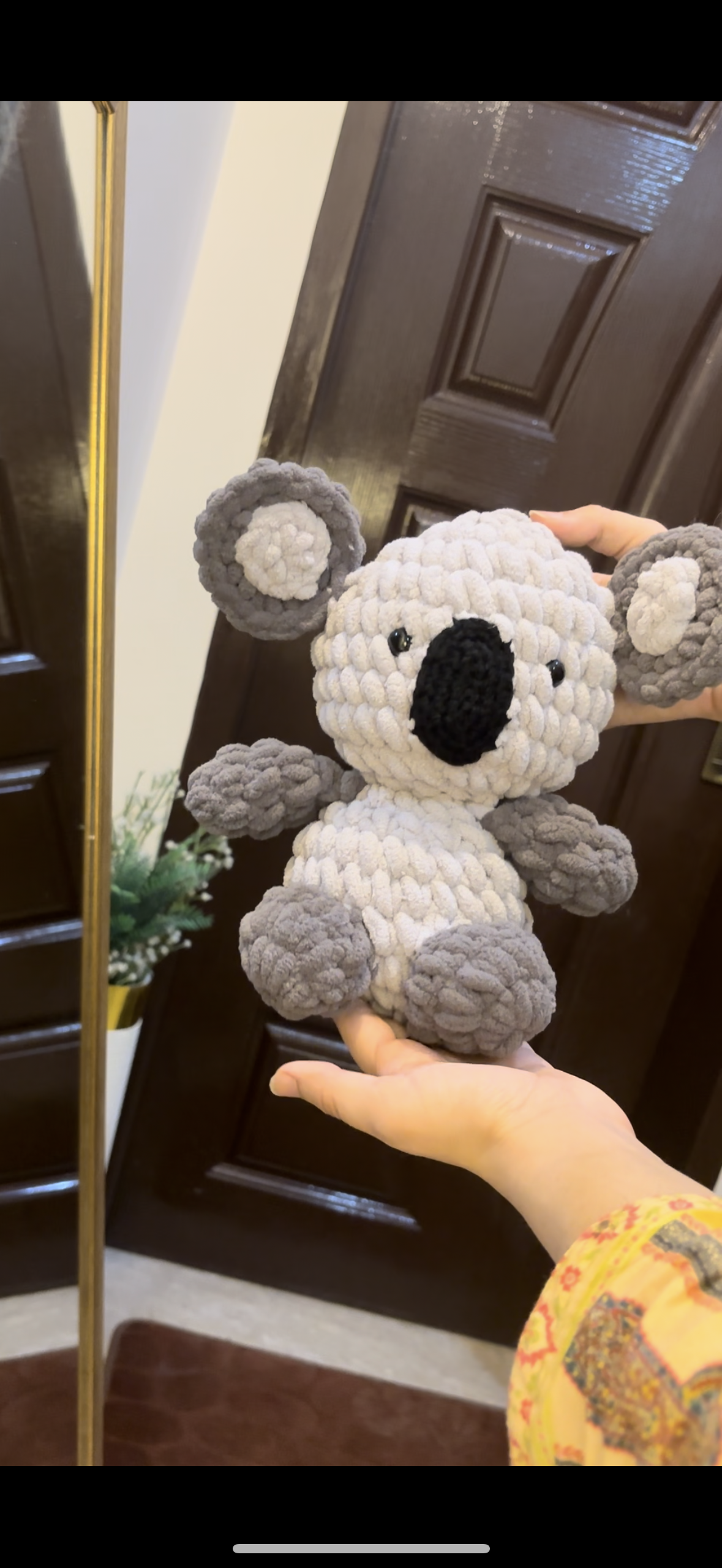 Crochet plush Koala