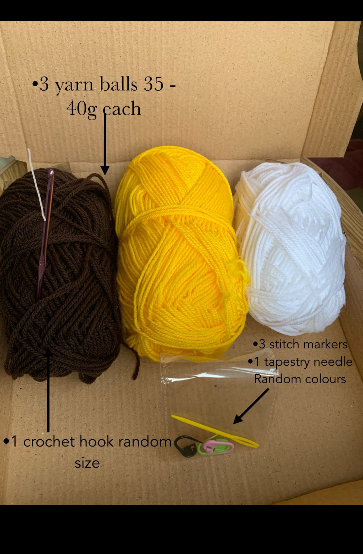 Crochet mini beginner kit